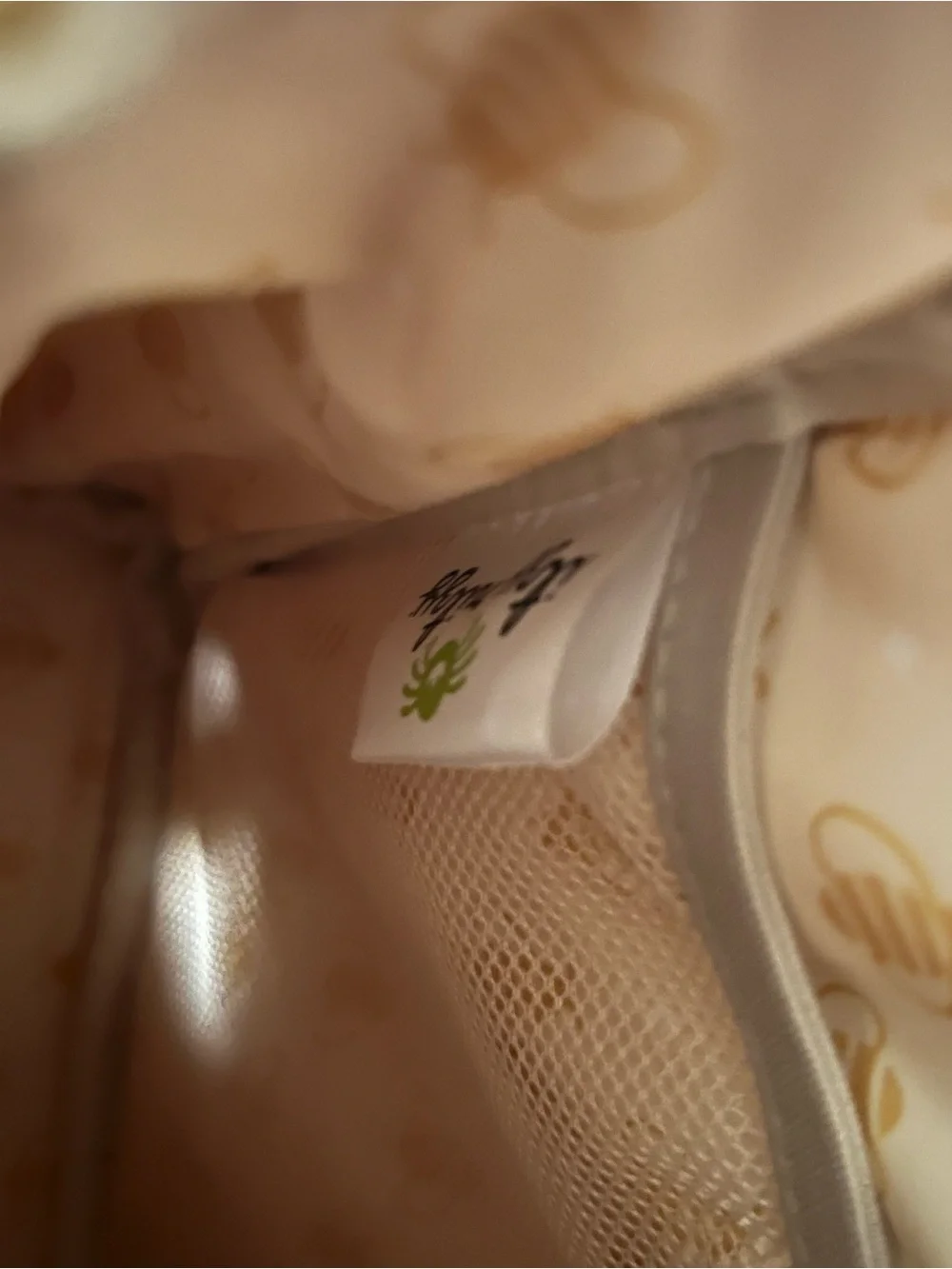 Itzy Ritzy Cream Quilted Chill like a Boss Bottle Bag with Gold Hardware